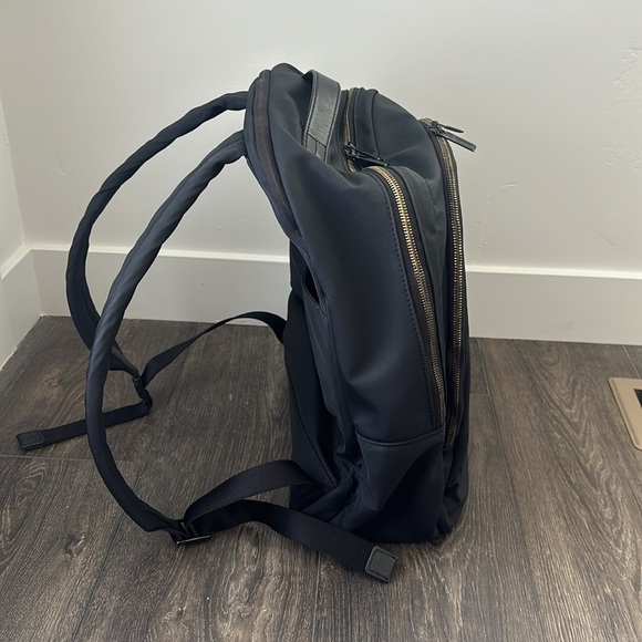 Away “The Backpack” in Jet Black - Water Resistant Nylon - Good Condition USED - Picture 4 of 16